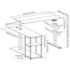 Elektrinis stalas Spacetronik SPE-L120BB Loris SP