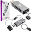 Spacetronik SPU-CR06 SD kortelių skaitytuvas USB-A i USB-C