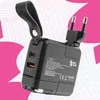 „Spacetronik SR105 4-in-1 GaN 65W“ USB kelioninis adapteris