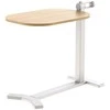 Spacetronik Buddy 06 stalas su rankiniu reguliavimu, balta mediena