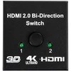 Spacetronik HDMI jungiklis / skirstytuvas 2x1 1x2 SPH-BIDHD01 1080p