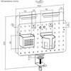 Spacetronik Perforuotų plokščių priedai Holdee SPB-156W