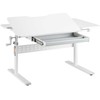 Spacetronik Reguliuojamas vaikiškas rašomasis stalas XD SPE-X102W 100x60