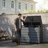 Spacetronik Šiukšliadėžių pastogė, 3 x 240 l, juoda SFFT0131_V1