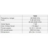Johansson 9653 WideBand SAT stiprintuvas 40-2340 MHz