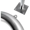Stojaki Maszty Plieninė stogo pralaida (kabelis) skersmuo 48mm - cinkuota