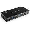 Jungiklis KVM USB + DP Spacetronik SPD-KVM23 8K 60Hz
