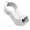 Balto plastiko 40mm LNB laikiklis palydovinei antenai