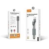 USB-A + Lightning laidas su LDNIO LC98 raktų pakabuku