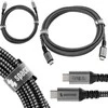 USB-C 4.0 laidas, 40 Gb/s, Spacetronik, 1,8 m, 240 W