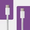 USB-C PD100/240W Spacetronik kabelis 2m baltas