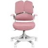 Spacetronik Vaikiška ergonominė kėdė su kojų atrama, 110–180 cm, rožinė