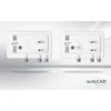 Plačiajuostis antenos stiprintuvas, 2 įėjimai AI-201 ALCAD