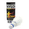 Badmintono Plunksnelės Sunflex Nylon Baltos Spalvos