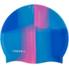 Maudymosi Kepuraites Silikonas Crowell Multi Flame Mėlynai Rožinis Col.09