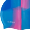 Maudymosi Kepuraites Silikonas Crowell Multi Flame Mėlynai Rožinis Col.09