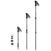 Trekingo lazdos Spokey Zion 929460, pilka/juoda