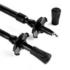 Trekingo lazdos Spokey Zion 929460, pilka/juoda