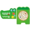 Viga Toys Edukacinis Sensorinis Krokodilas Viga Sensory