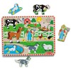 Dėlionė Melissa & Doug Puzzle dźwiękowe Grające su uchwytami MelissaDoug układanka dźwiękowa 3+