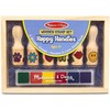 Medinių antspaudų su rankenėlėmis rinkinys Melissa & Doug