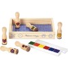 Medinių antspaudų su rankenėlėmis rinkinys Melissa & Doug