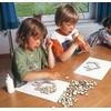 MEDINIAI diskai 100vnt rankdarbių dekoracijų skaičiavimas MONTESSORI GOKI 1-2cm