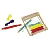 Goki Pasteliniai karoliukai vėrimui vaikams nuo 18 mėn., lavina motoriką ir kūrybiškumą, įvairių formų, spalvoti