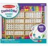 Medinių karoliukų vėrimo rinkinys su raidėmis Melissa & Doug