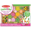 Melissa & Doug Medinių karoliukų vėrimo rinkinys Gėlytės 120 d. Melissa &amp; Doug, 14178