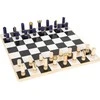 Small Foot Rinkinys mediniai stalo žaidimai 3in1 šachmatų šaškės Backgammon Dėlionės žaidimas