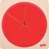 Dėlionė Goki „Goki Layered Puzzle Rainbow Circle“ (57737)