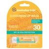 Australian Gold Lūpų balzamas SPF30 Coconut Oil Apsauginis lūpų balzamas nuo saulės, 4.2 g