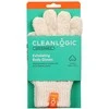 Cleanlogic Sustainable Exfoliating Body Gloves kūno pirštinės-kempinė
