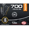 Author Tube AT-CROSS-700C Wide FV48 700x35/50C (juodas)