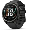 Išmanusis laikrodis Garmin fēnix® 9 – 47mm, Tamsiai pilkas, DLC titanas, su juodu silikoniniu dirželiu | 010-04762-11