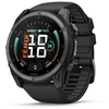 Išmanusis laikrodis Garmin fēnix® 9 – 51mm, Tamsiai pilkas, DLC titanas, su juodu silikoniniu dirželiu | 010-04763-11