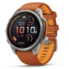 „Garmin fenix 9 Pro“ išmanusis laikrodis, „inReach“, 47 mm, titano korpusas su „Autumn Oranžinis“ / „Spark Oranžinis“ spalvos silikonine apyranke