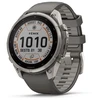 „Garmin fenix 9 Pro“ Solar išmanusis laikrodis, „inReach“, 47 mm, titano korpusas su „Pebble Pilkas“ spalvos silikonine apyranke