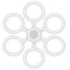 Gumelės boiliams / wafteriams Delphin BaitFIX S / M dydis