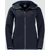 JackWolfskin Džemperis moterims Jack Wolfskin Modesto Hooded JKT mėlynas