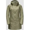 JackWolfskin Lietpaltis moterims JACK WOLFSKIN CAPE YORK COAT | chaki