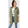 JackWolfskin Lietpaltis moterims JACK WOLFSKIN CAPE YORK COAT | chaki