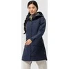 JackWolfskin Lietpaltis moterims JACK WOLFSKIN CAPE YORK COAT | tamsiai mėlynas