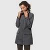 JackWolfskin Lietpaltis moterims JACK WOLFSKIN CAPE YORK COAT | tamsiai pilkas