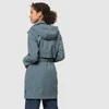 JackWolfskin Striukė moterims NORDEN PORT COAT W | pilka