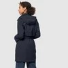 JackWolfskin Striukė moterims NORDEN PORT COAT W | tamsiai mėlyna
