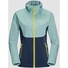 JackWolfskin Vasarinė striukė moterims Jack Wolfskin GO HIKE SOFTSHELL mėlyna