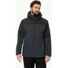 JackWolfskin Vyriška striukė Jack Wolfskin GLAABACH 3in1 | juoda