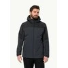 JackWolfskin Vyriška striukė Jack Wolfskin GLAABACH 3in1 | juoda